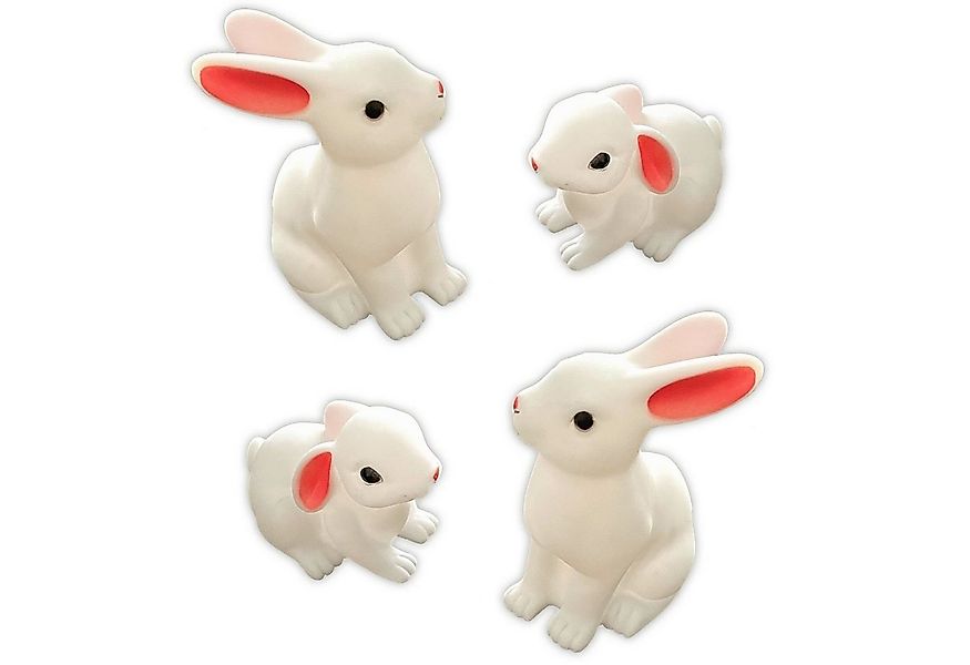 HAC24 LED Nachtlicht 4er Set LED Schneehasen mit Kind Nachtlicht Hase Deko günstig online kaufen