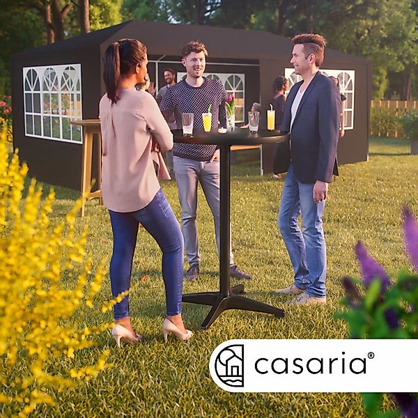 Casaria Stehtisch (2-St), 2x Höhenverstellbar Klappbar günstig online kaufen