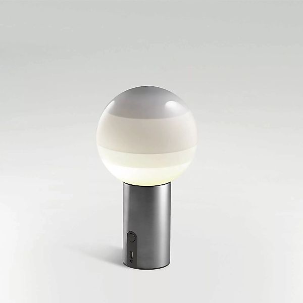 MARSET Dipping Light Akku-Tischlampe weiß/grafit günstig online kaufen