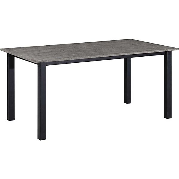 OTTO home Esstisch »Babetta« schwarzes pulverbeschichtetes Metallgestell, v günstig online kaufen