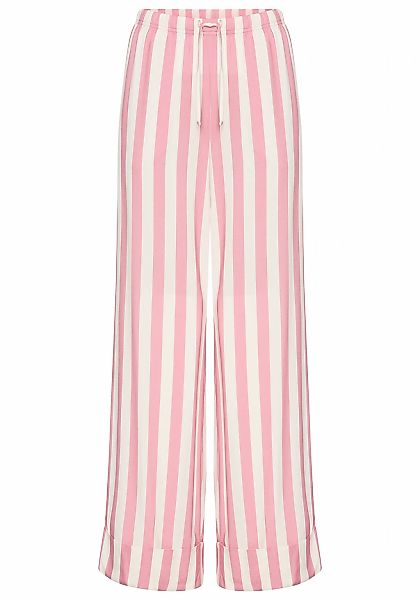 s.Oliver Pyjamahose mit breitem Aufschlag am Saum günstig online kaufen