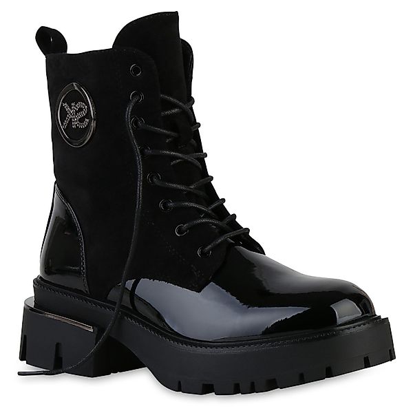 VAN HILL 841398 Schnürstiefelette Damen Schnürstiefeletten günstig online kaufen