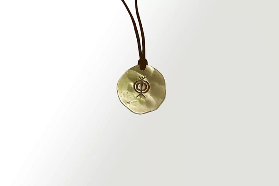 Curió Messing Halsband Ø32 Verschiedene Designs (Necklace) günstig online kaufen
