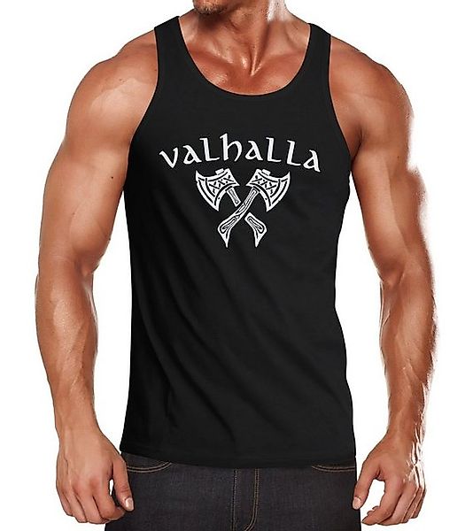 Neverless Tanktop Herren Tank-Top Valhalla Viking günstig online kaufen