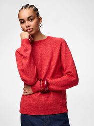 pieces Strickpullover PCJULIANA LS O-NECK KNIT günstig online kaufen