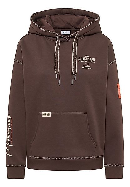CECIL Strickpullover Sweatshirt with deco stitching günstig online kaufen