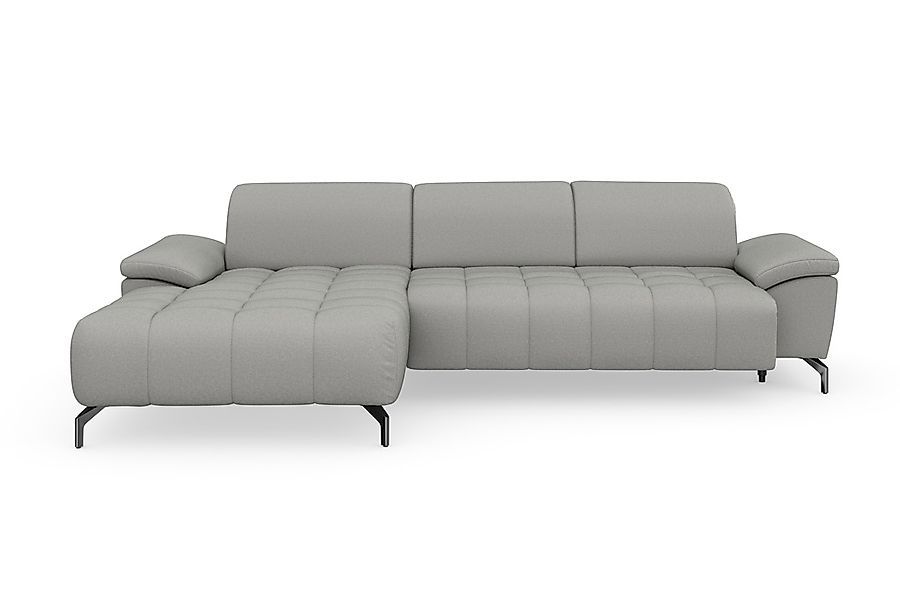 sit&more Ecksofa »Cool L-Form«, wahlweise mit Kopfteilverstellung und Vorzi günstig online kaufen