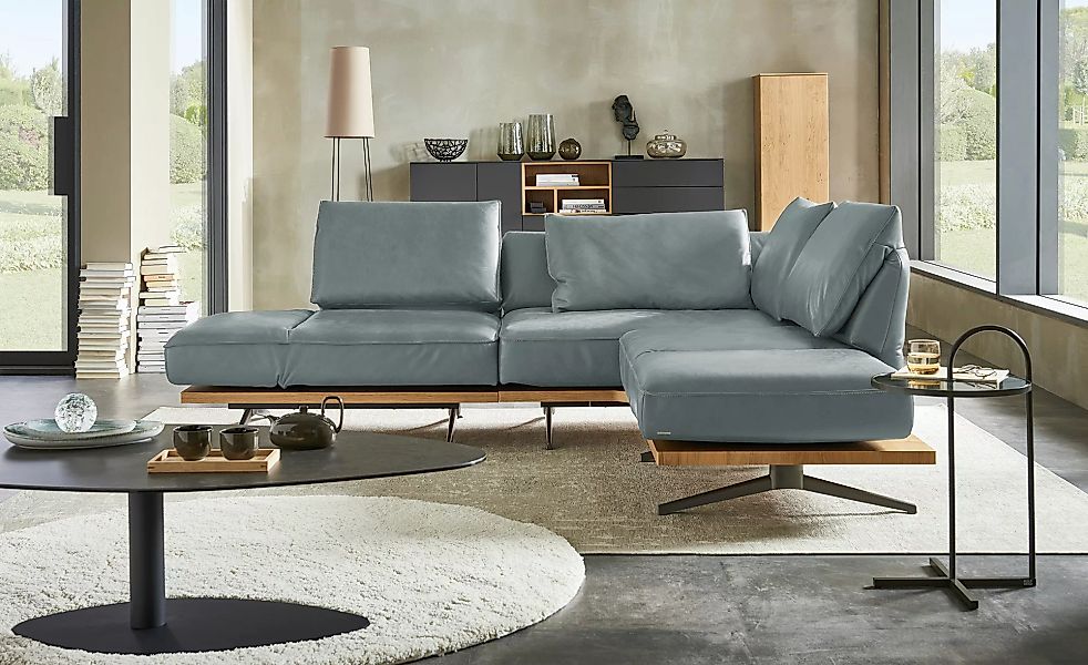 KOINOR Ecksofa  Phoenix ¦ grau ¦ Maße (cm): B: 253 H: 87 T: 209.0 Polstermö günstig online kaufen