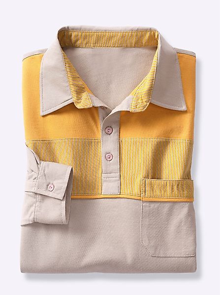 Catamaran Poloshirt "Langarm-Poloshirt", (1 tlg.) günstig online kaufen