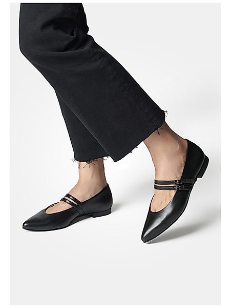 Paul Green Riemchenballerina "Paul Green Ballerinas Glattleder" günstig online kaufen