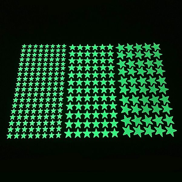 PRECORN Wandsticker Leuchtsterne Leuchtsticker leuchten im günstig online kaufen