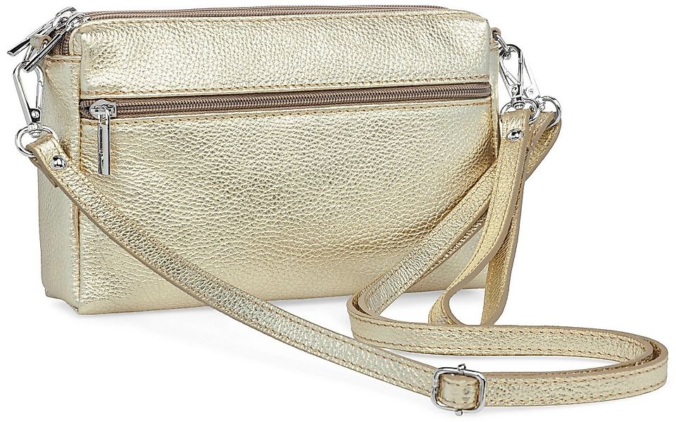 Caspar Umhängetasche Kleine Damen Crossbody Bag Leder Tasche - CLASSIC LINE günstig online kaufen