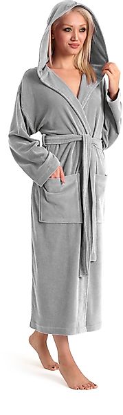 my home Damenbademantel "Jule, ideal für Sauna & Spa, Hotelbademantel, Morg günstig online kaufen