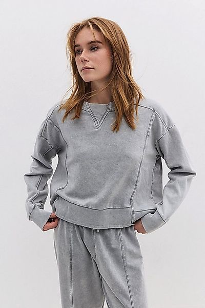 No Matter What Kapuzenpullover Sweatshirt mit Rundhalsausschnitt günstig online kaufen