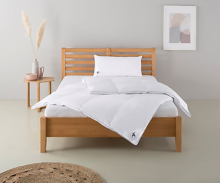 Älgdröm Daunenbettdecke + Kopfkissen »Lodiken, Bettdecke 135x200 cm, 155x22 günstig online kaufen