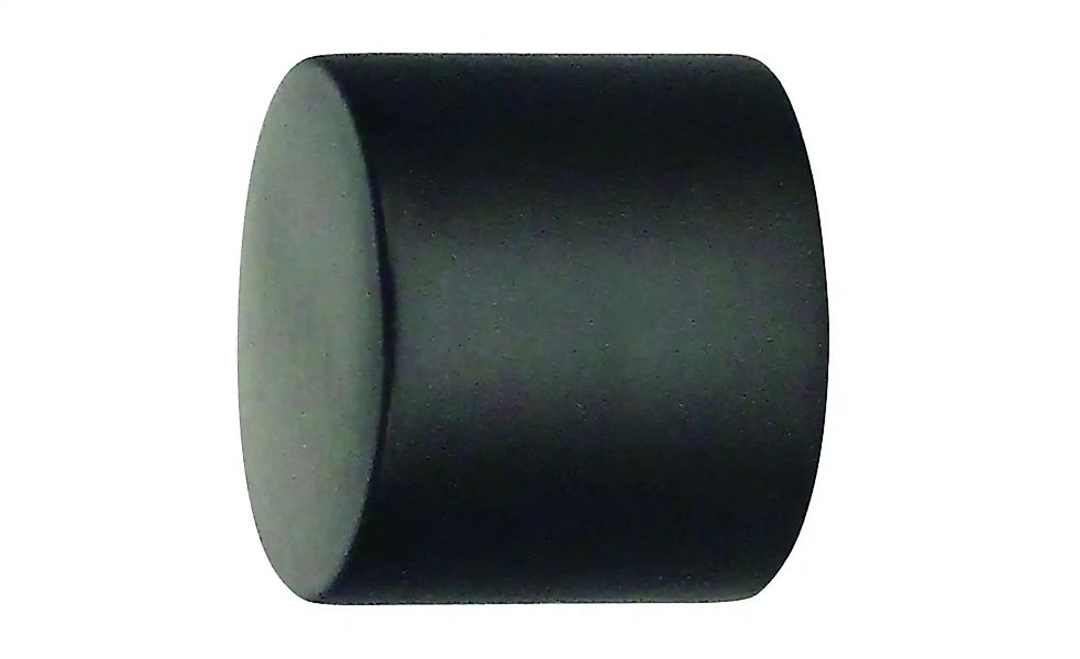 Mydeco Endstück cap   ¦ schwarz ¦ Stahl ¦ Maße (cm): B: 3 H: 3 Gardinen & R günstig online kaufen
