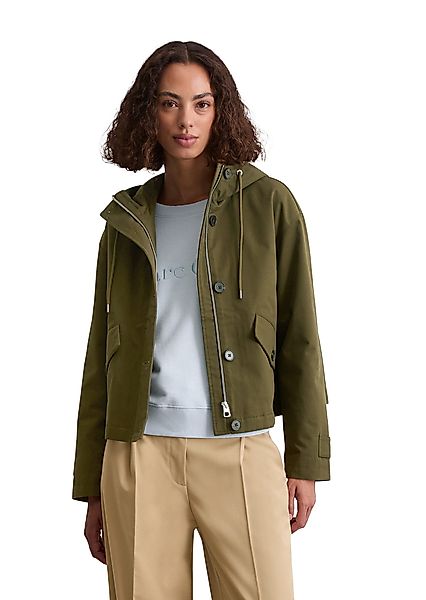 Marc O'Polo Outdoorjacke aus gepeachtem Baumwoll-Twill günstig online kaufen