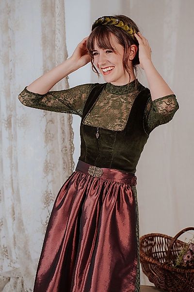 MarJo Dirndl Samt Dirndl 2tlg. - günstig online kaufen