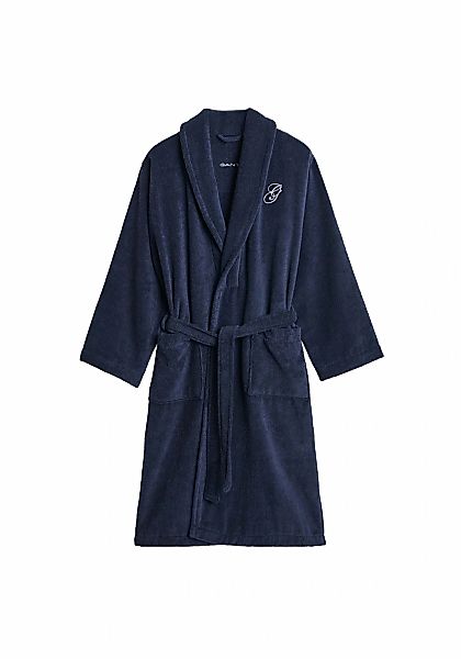 Gant Bademantel "Bademantel EMBROIDERY ROBE 1er Pack" 1 Stk. günstig online kaufen