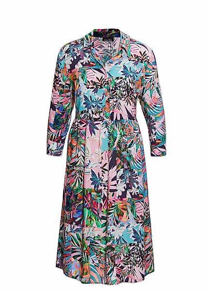 GOLDNER Blusenkleid "Leichtes Druckkleid aus trageangenehmer Viskose" günstig online kaufen