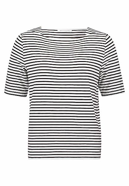 Betty&Co Kurzarmshirt "Damen mit U-Boot-Ausschnitt" 1 Stk. günstig online kaufen
