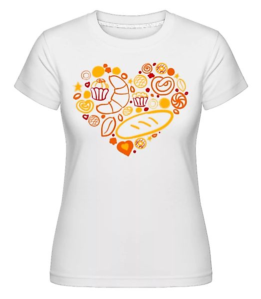 Frühstück Herz · Shirtinator Frauen T-Shirt günstig online kaufen