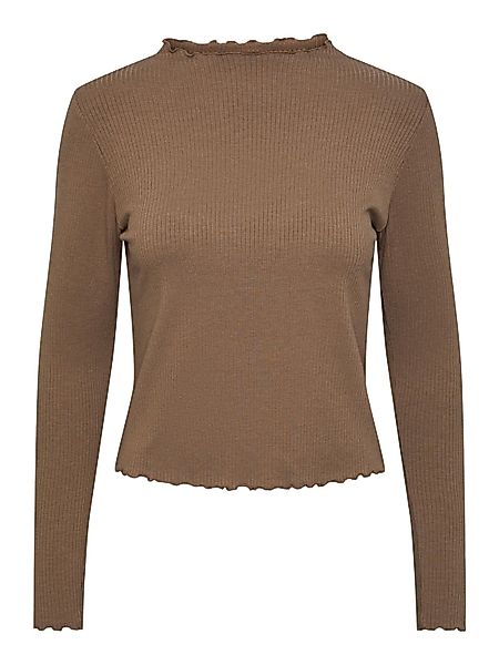 pieces Langarmshirt PCNicca (1-tlg) Plain/ohne Details günstig online kaufen