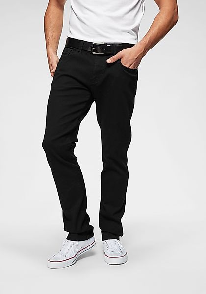 camel active Stretch-Jeans "Houston", Regular Fit Farbe schwarz Größe: 42/3 günstig online kaufen