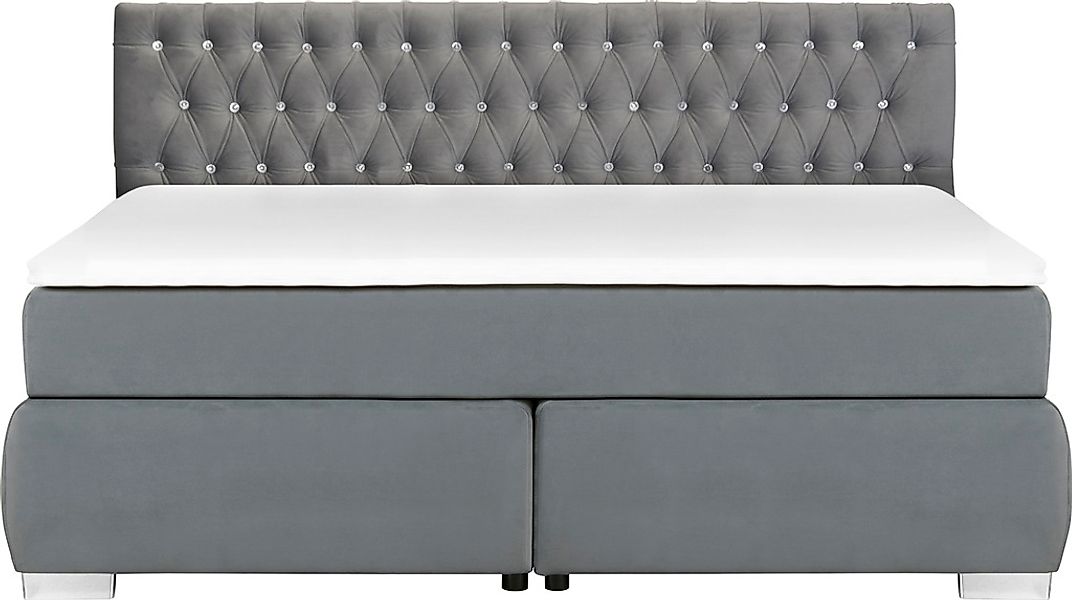 Leonique Boxspringbett "Rumba", Taschenfederkern-Matratze in Härtegrad 3, i günstig online kaufen