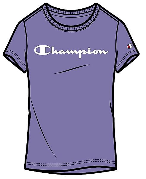 Champion T-Shirt (Baumwolle) Classic Big Logo günstig online kaufen