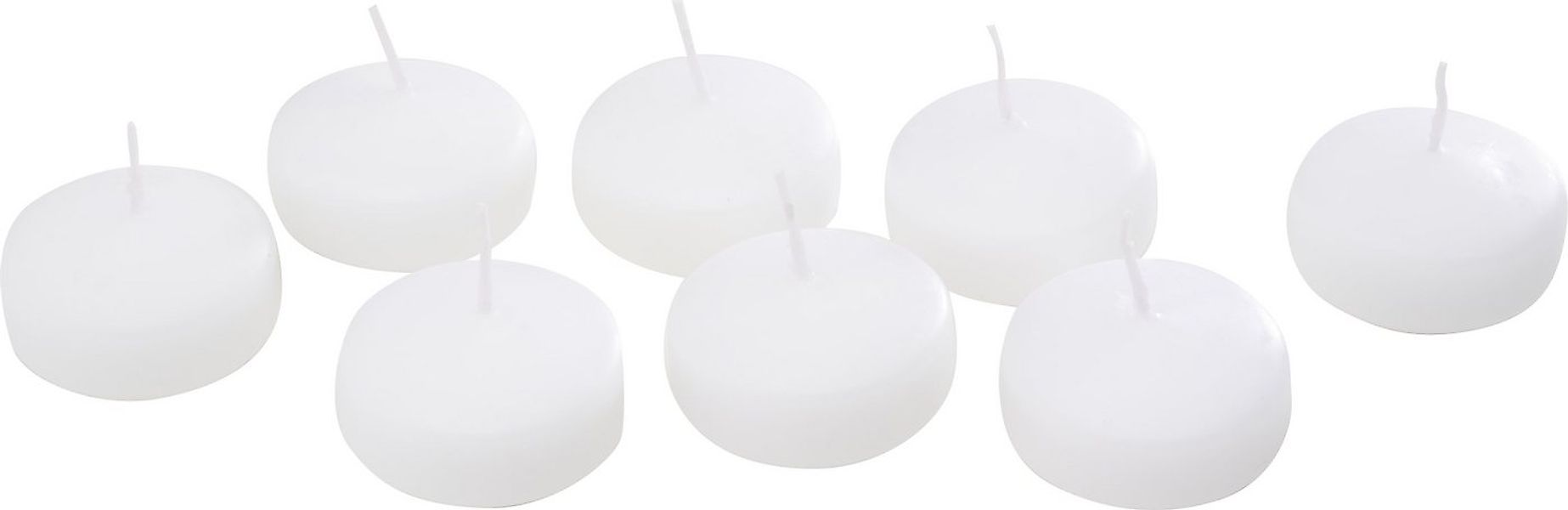 Wenzel Stumpenkerze Schwimmkerzen, 8 Stück günstig online kaufen