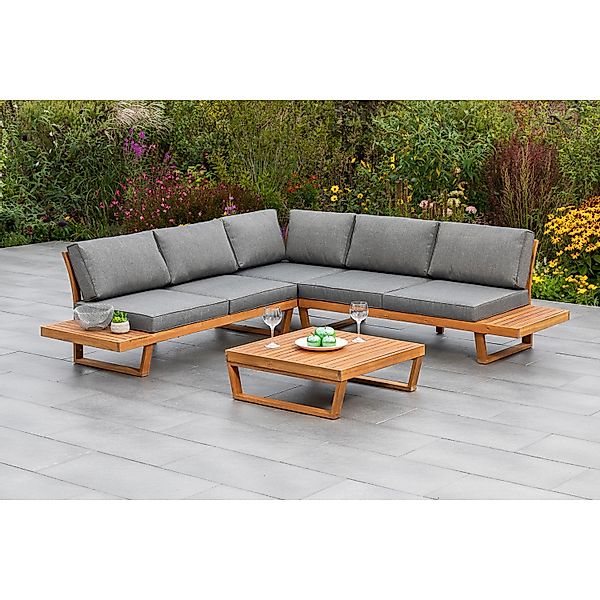 MERXX Garten-Essgruppe Valparaiso, (2-tlg), Eck-Sitz-Set günstig online kaufen