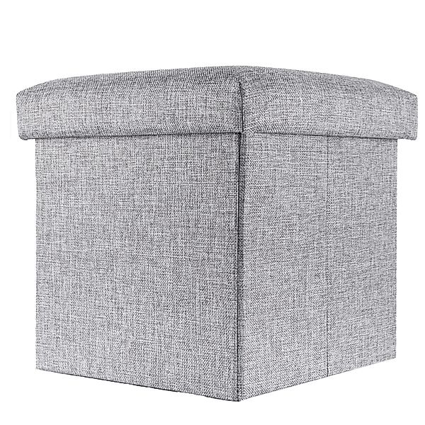 Intirilife Sitzhocker (Sitzwürfel mit Stauraum 38x38x38 günstig online kaufen