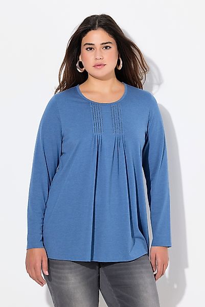Ulla Popken T-Shirt Shirt Falten Perlen günstig online kaufen