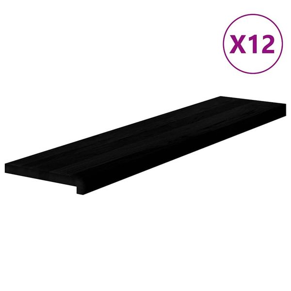 vidaXL Stufenmatte Treppenstufen 12 Stk. Dunkelbraun günstig online kaufen