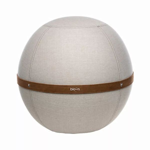 Ergonomischer Sitz Ballon Original XL textil weiß beige / Ø 65 cm - BLOON P günstig online kaufen