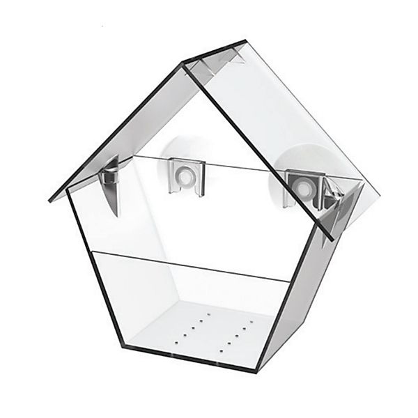HTI-Living Futterspender Vogelfutterhaus Nessa transparent 1-teilig, günstig online kaufen