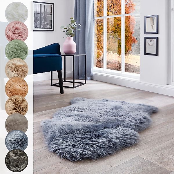 LUXOR living Fellteppich "Schaffell Namika" fellförmig 50 mm Höhe echtes La günstig online kaufen