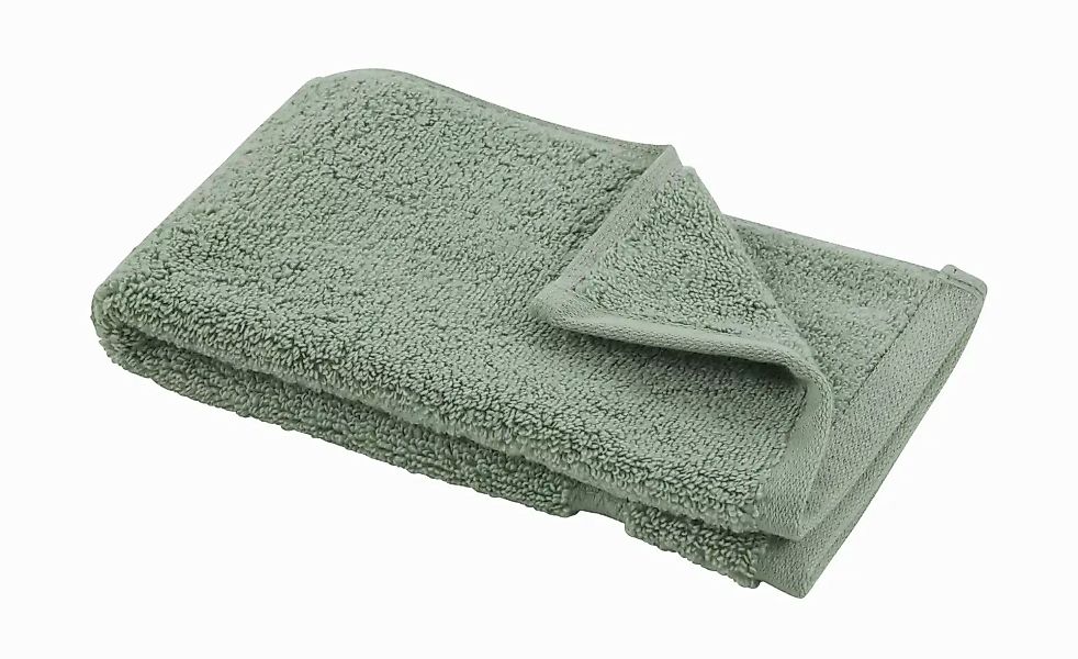 Como Green Gästetuch  Kuschel Wuschel ¦ grün ¦ Maße (cm): B: 30 Badtextilie günstig online kaufen