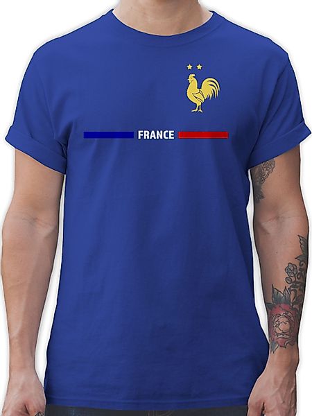 Shirtracer T-Shirt Frankreich Trikot Wappen, France günstig online kaufen