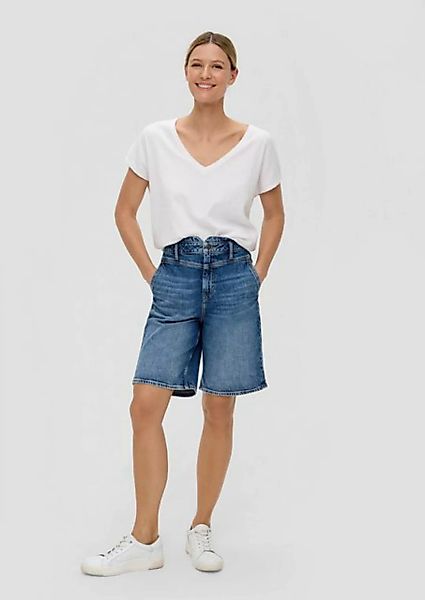 s.Oliver Jeansshorts Bermuda-Jeans / High Rise / Barrel Leg günstig online kaufen