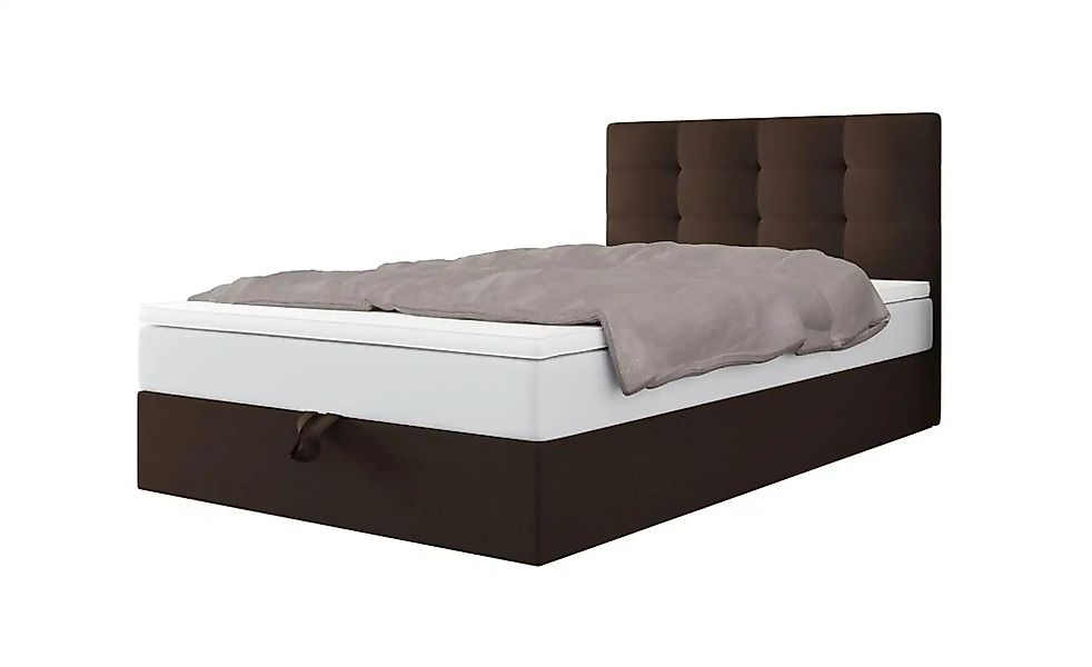 Boxbett mit Stauraum Duo ¦ braun ¦ Maße (cm): B: 90 H: 102 Betten > Komfort günstig online kaufen