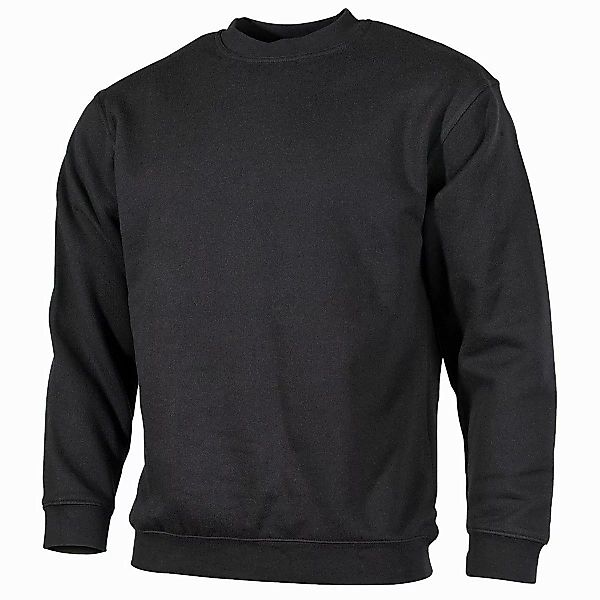 MFH Langarmshirt Sweatshirt, schwarz, "PC", 340g/m² günstig online kaufen