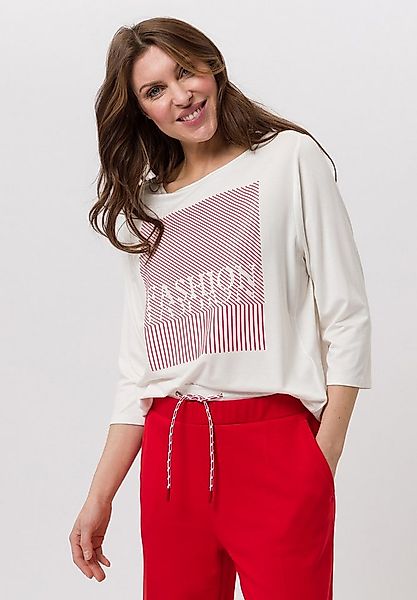 TUZZI Langarmshirt mit Grafik-Print günstig online kaufen