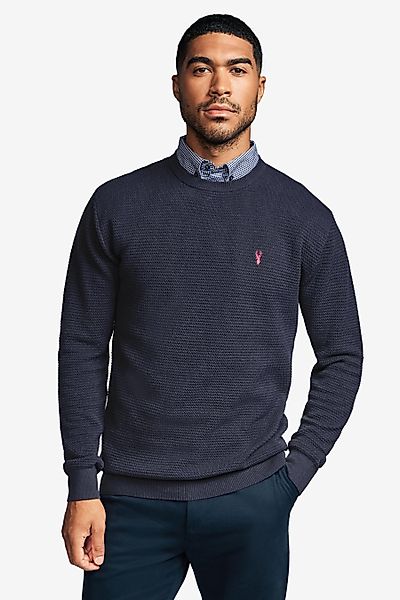 Next 2-in-1-Pullover Oxford-Pullover mit angedeutetem Hemd günstig online kaufen