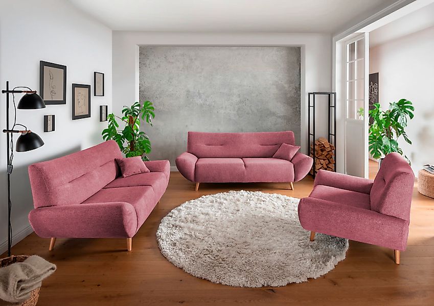 Home affaire Polstergarnitur "Drago elegant und zeitlos, komfortabel, moder günstig online kaufen