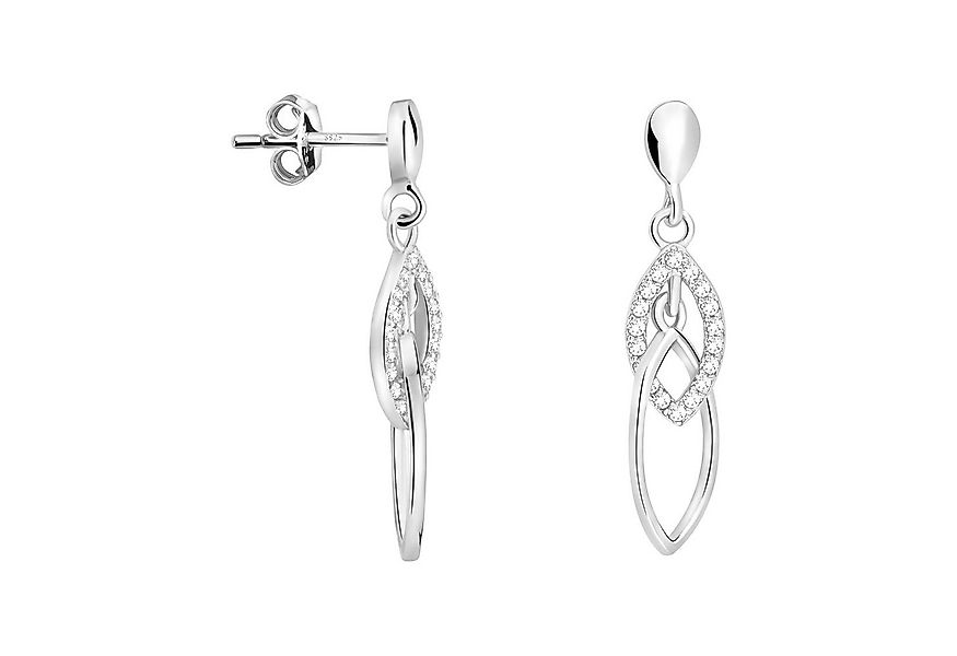 Sofia Milani Paar Ohrstecker Oval, 925 Silber Damen Schmuck - E0543 günstig online kaufen