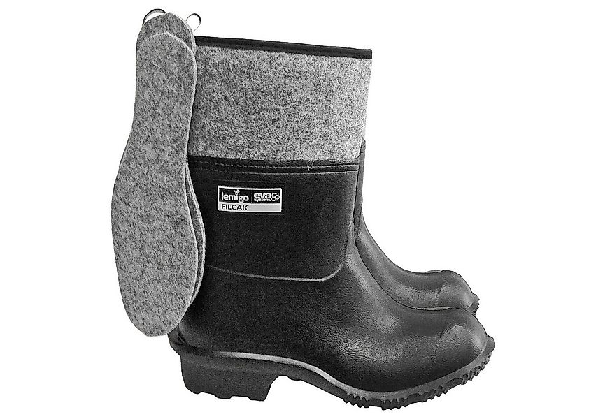 Lemigo Filzstiefel Gummistiefel Feldstiefel Winterschuhe (BLFILC) Gummistie günstig online kaufen