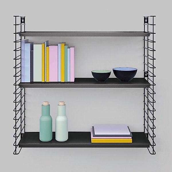 Metaltex Bücherregal Metall-Wandregal, 1-tlg., Modulares System, günstig online kaufen