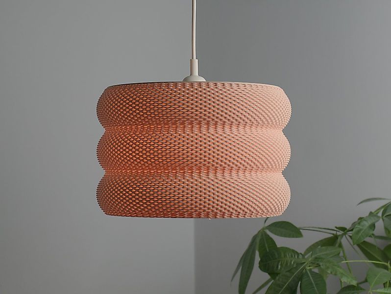 Roomberry Lampenschirm Round Pixel Pendelleuchte Lampenschirm für E27 Lampe günstig online kaufen